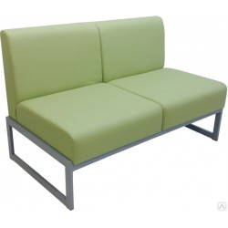 Диван 2-х местный с рамочным металлокаркасом