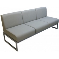 Диван 3-х местный с рамочным металлокаркасом