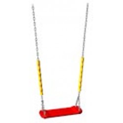 Сидение для качелей без спинки с цепями