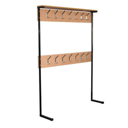 Вешалка ГАРДЕРОБНАЯ детская М-15 (7мест) пристенная