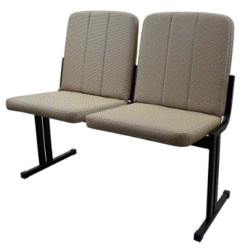 Секция кресел 2-х местная откидная (без подлокотников)