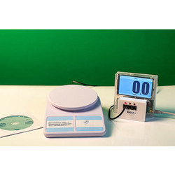 Датчик массы 1000 г с независимой индикацией (весы с USB-переходником)