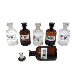 Набор склянок для растворов 250 мл (с притертой пробкой)
