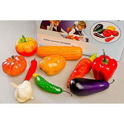 Набор муляжей овощей