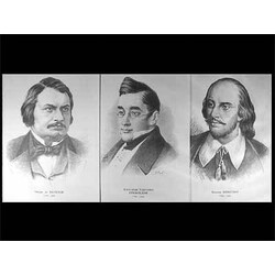 Портреты писателей (37 шт, ф А3)