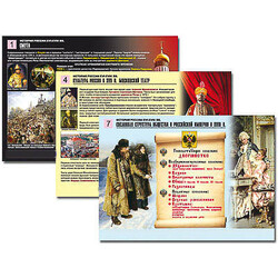 Комплект таблиц по истории раздат. 