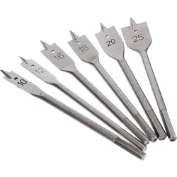 Набор перьевых сверл по дереву