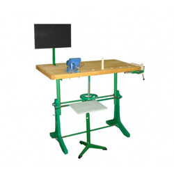 Верстак ученический на чугунном основании