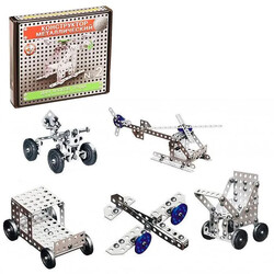 Конструктор металлический №2 для уроков труда 290 деталей